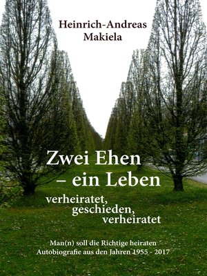 cover image of Zwei Ehen--ein Leben
